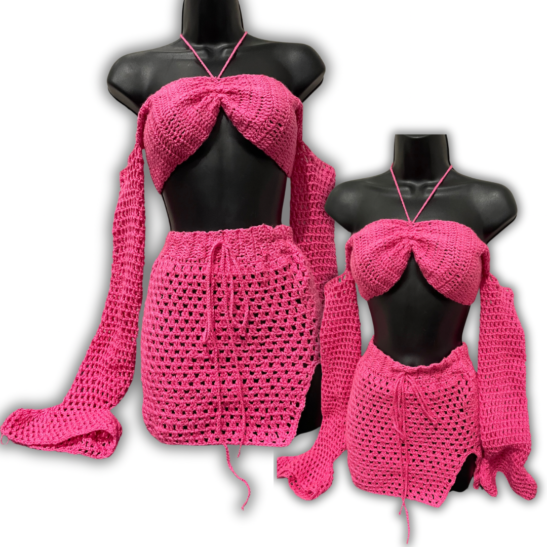 BARBIE 2 piece flare sleeve set